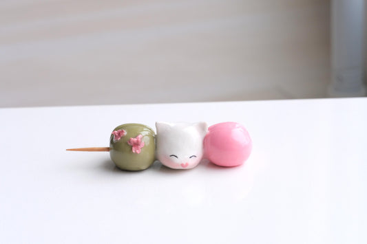 Japanese Dango Handmade Polaroid Photo Stand, Polymer clay - Picture Holder