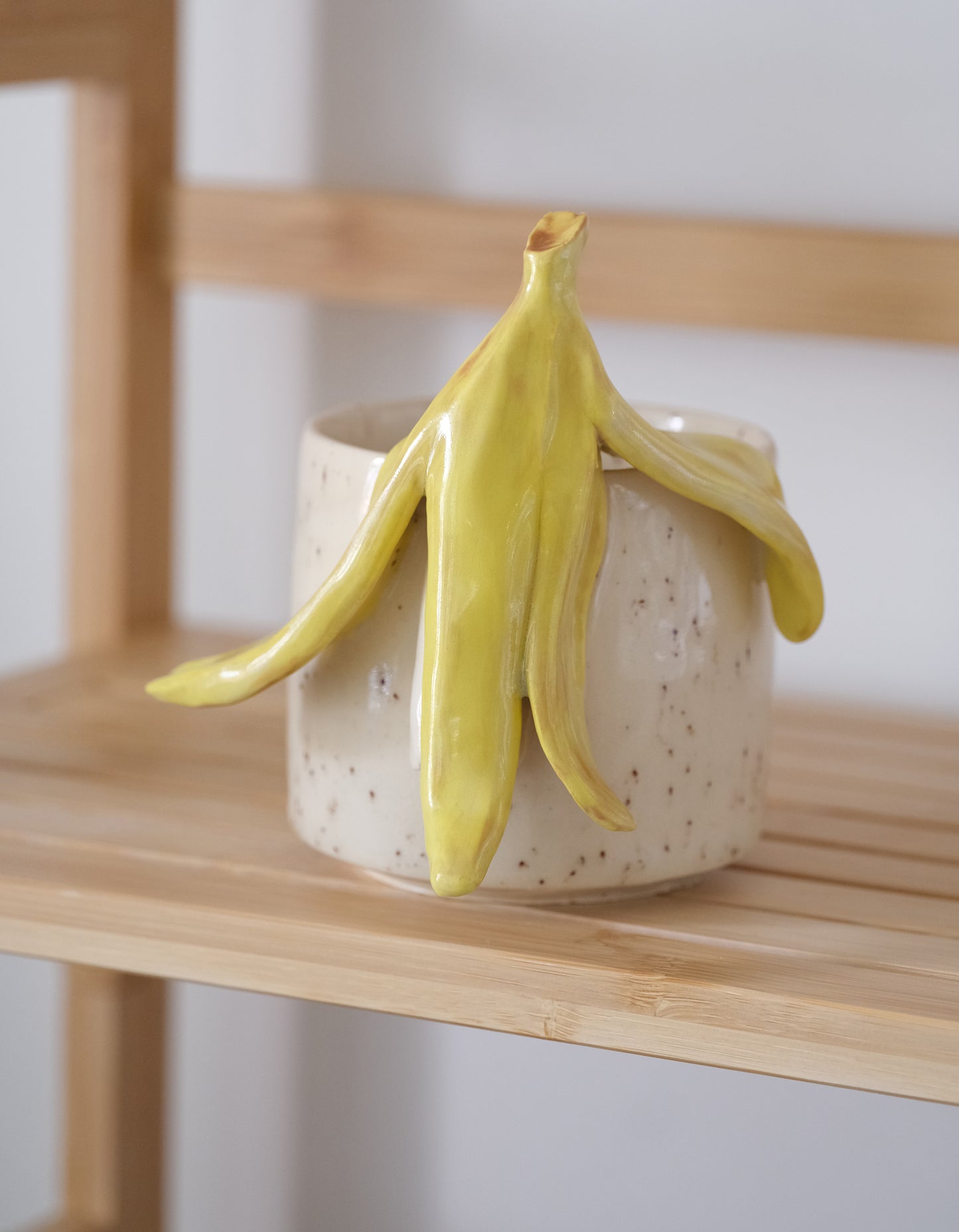 Banana - Cat Ceramic Mug #1