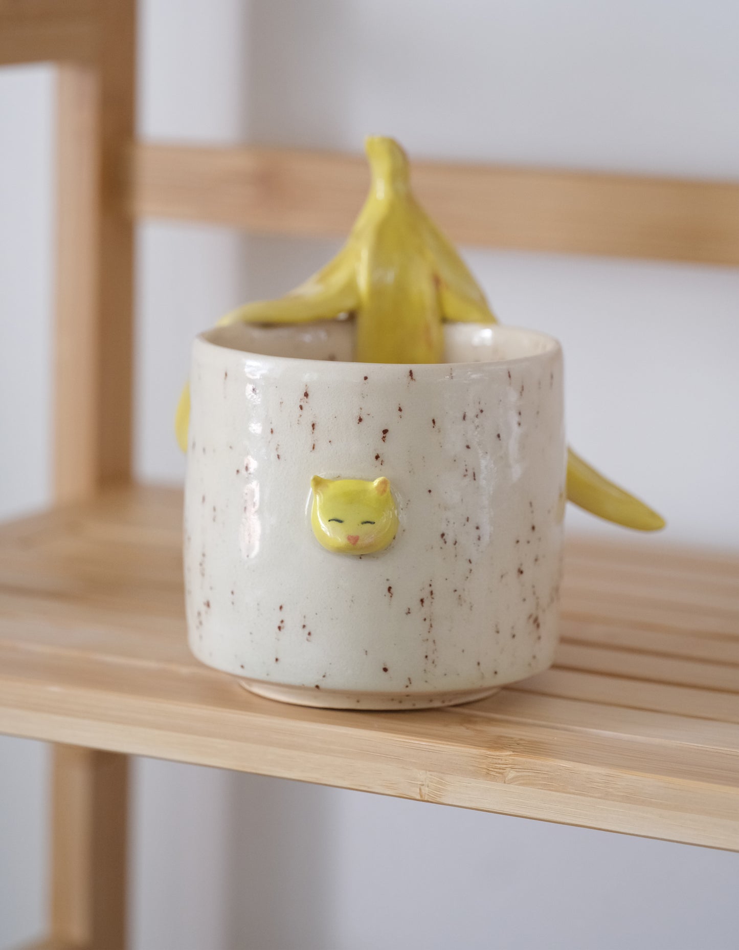 Banana - Cat Ceramic Mug #1